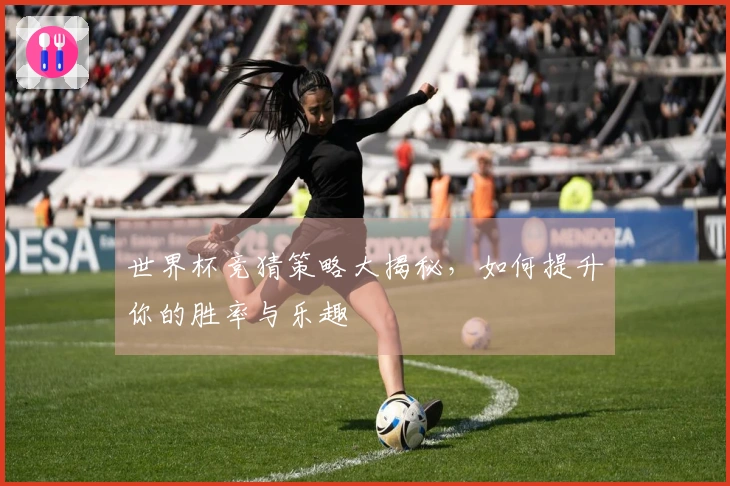 世界杯竞猜策略大揭秘，如何提升你的胜率与乐趣